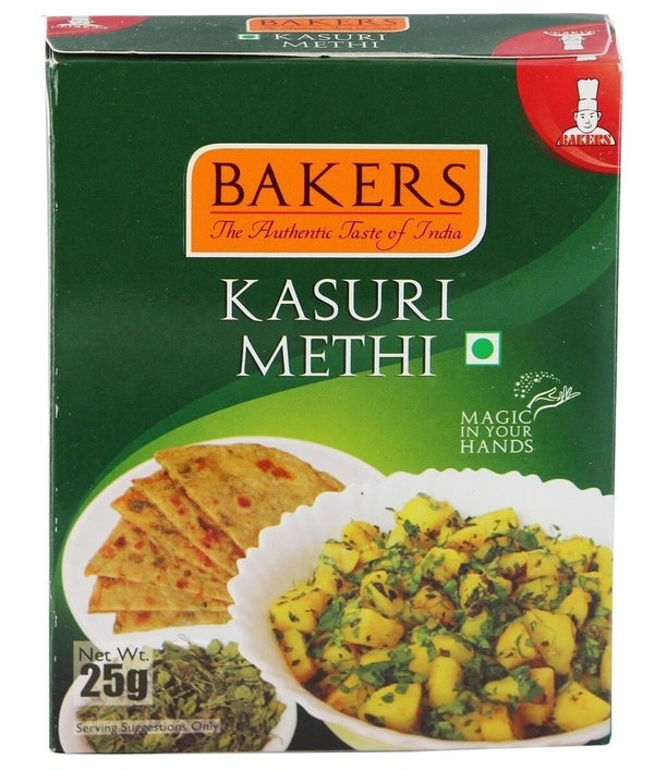 Bakers Kasuri Methi Carton, 25g