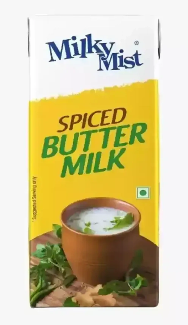 Milky Mist Spiced Butter Milk Tetra Pack, 180ml