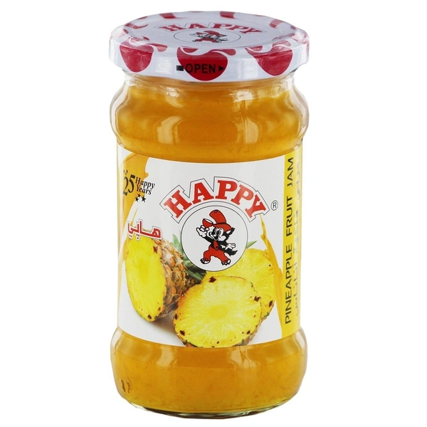 Happy Pineapple Fruit Jam, 350g