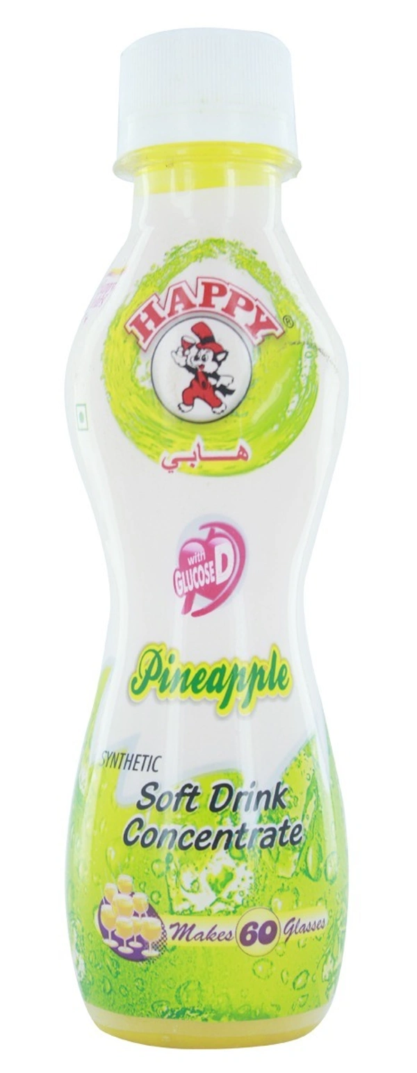 Happy Pineapple Soft Drink Concentrate, 200ml