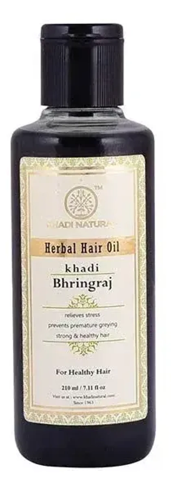 Khadi Herbal Bhringraj Hair Oil, 210ml