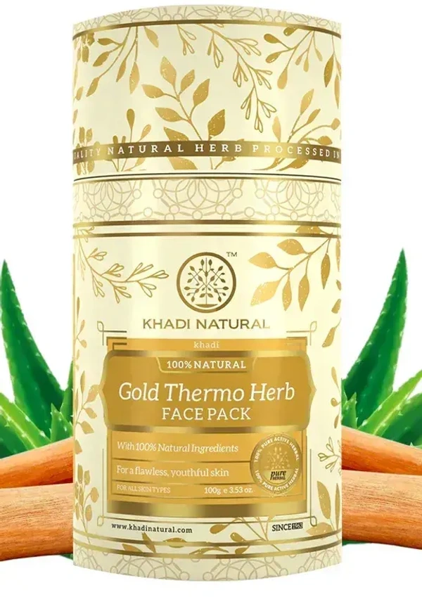 Khadi Herbal Gold Thermo Herb, 100g