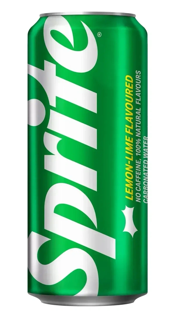 Sprite Regular Lemon Lime Flavored Carbonated Soft Drink Can, 300ml