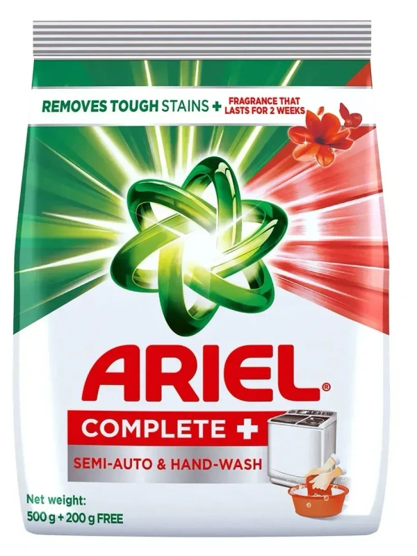 Ariel Semi Auto&Handwash Washing Liquid, 500g+200g