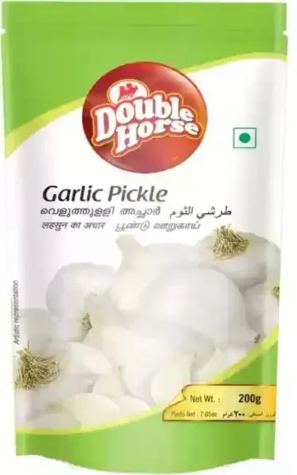 Double Horse Garlic Pickle, 200g