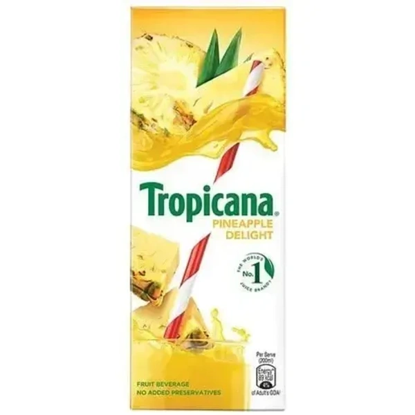 Tropicana Pineapple Packet Soft Drink 200ml