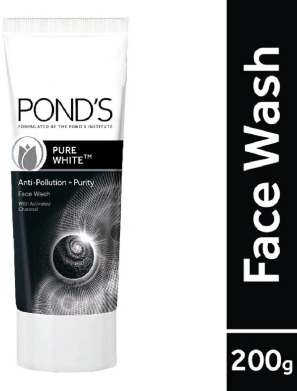Pond's Face Wash Pure White Anti Pollution + Purity 200g
