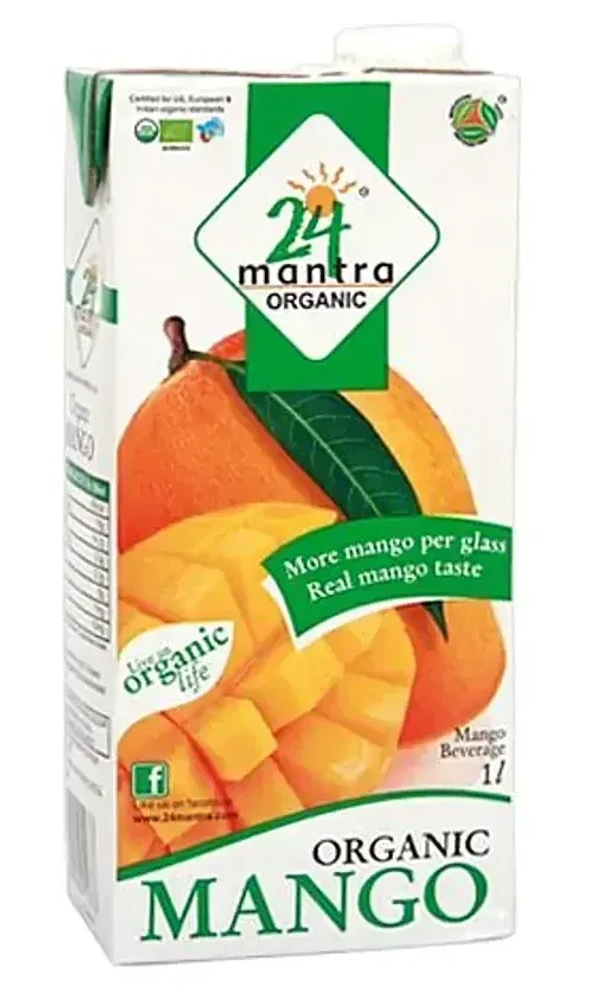24 Mantra Organic Mango Juice 1L