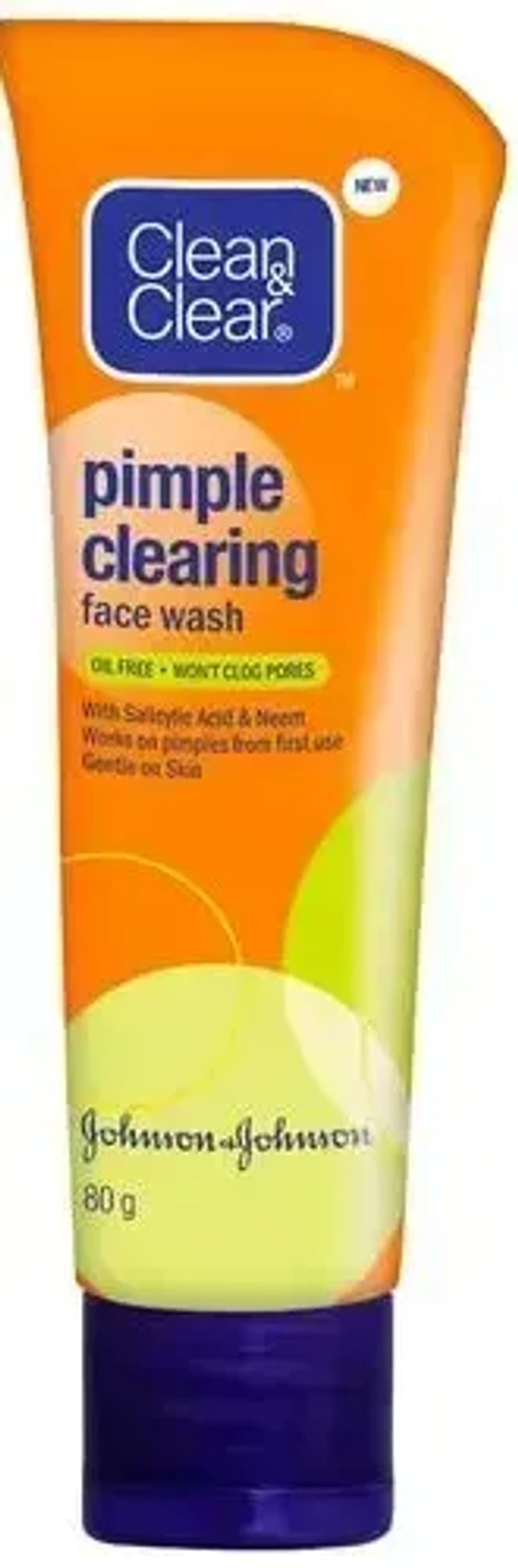 Clean & Clear Face Wash Pimple Clearing, 40g