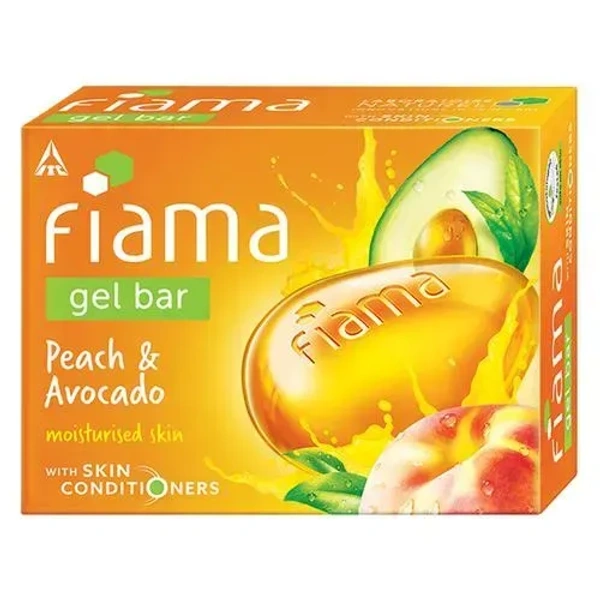 Fiama Peach& Avocado Bathing Gel Bar, 125g
