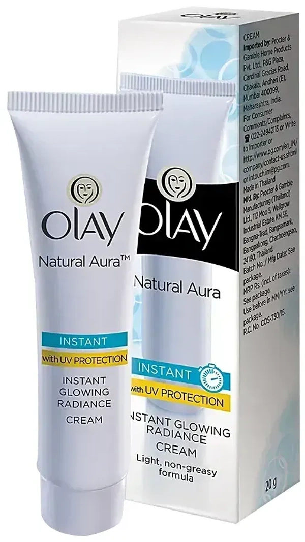 Olay Fairness Skin Cream Serum Natural White Instant With UV Protection, 20g