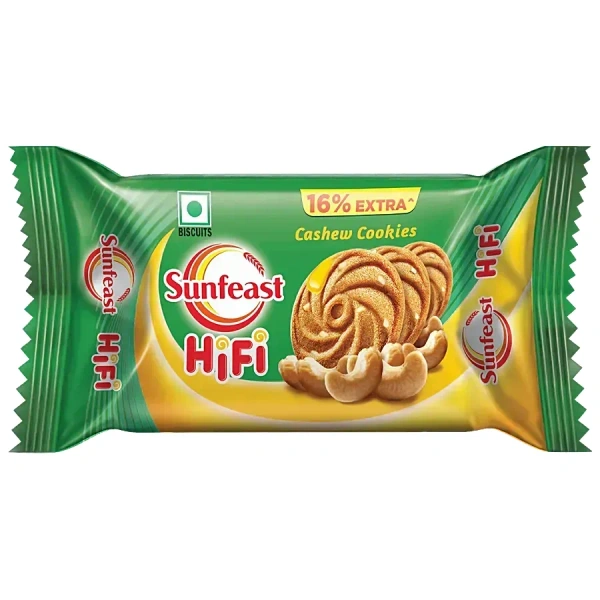 Sunfeast Hifi Cashew Butter Cookies, 36g