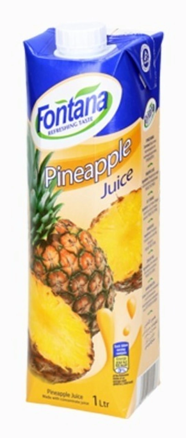 Fontana Pineapple Juice 100% Natural 1L