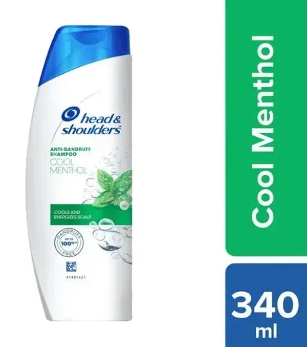 Head & Shoulders Antidandruff Shampoo Cool Menthol 340ml