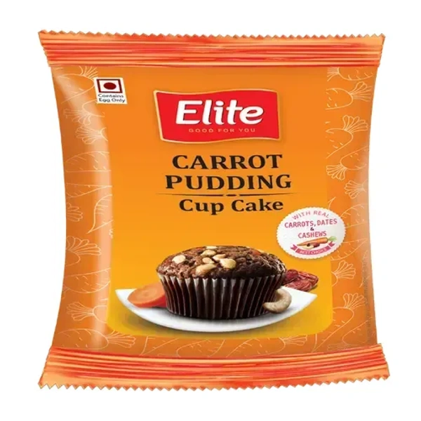 Elite Carrot Pudding Cup Cake - 30g