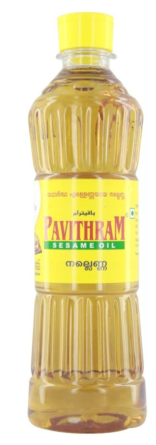 Pavithram Sesame Oil Bottle, 500ml