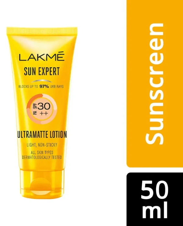 Lakme Sun Expert SPF 30 PA++ Ultra Matte Lotion, 50ml