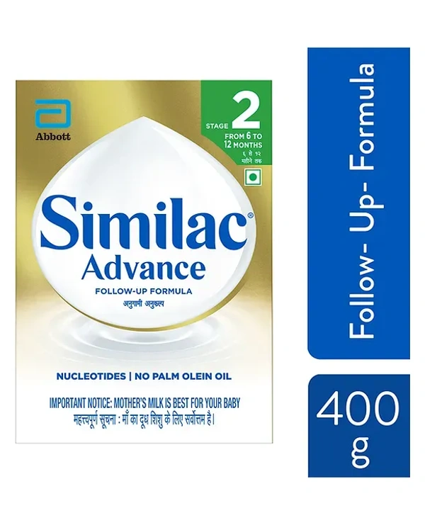 SimSimilac Advance Follow - Up Infant Formula Stage 2, after 6 monthsilac Advance Follow Up Star After Months, 400g