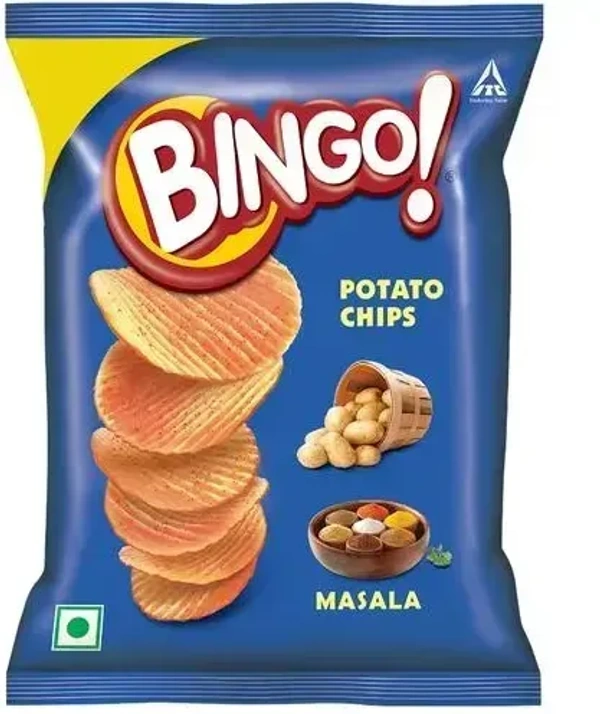 Bingo Yumitos Masala Potato Chips, 52g