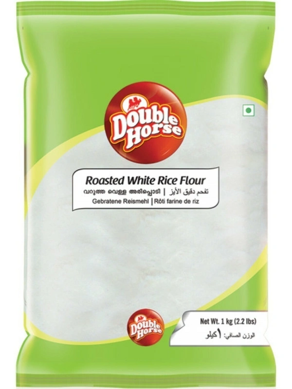 Double Horse Roasted White Rice Flour, 1 kg