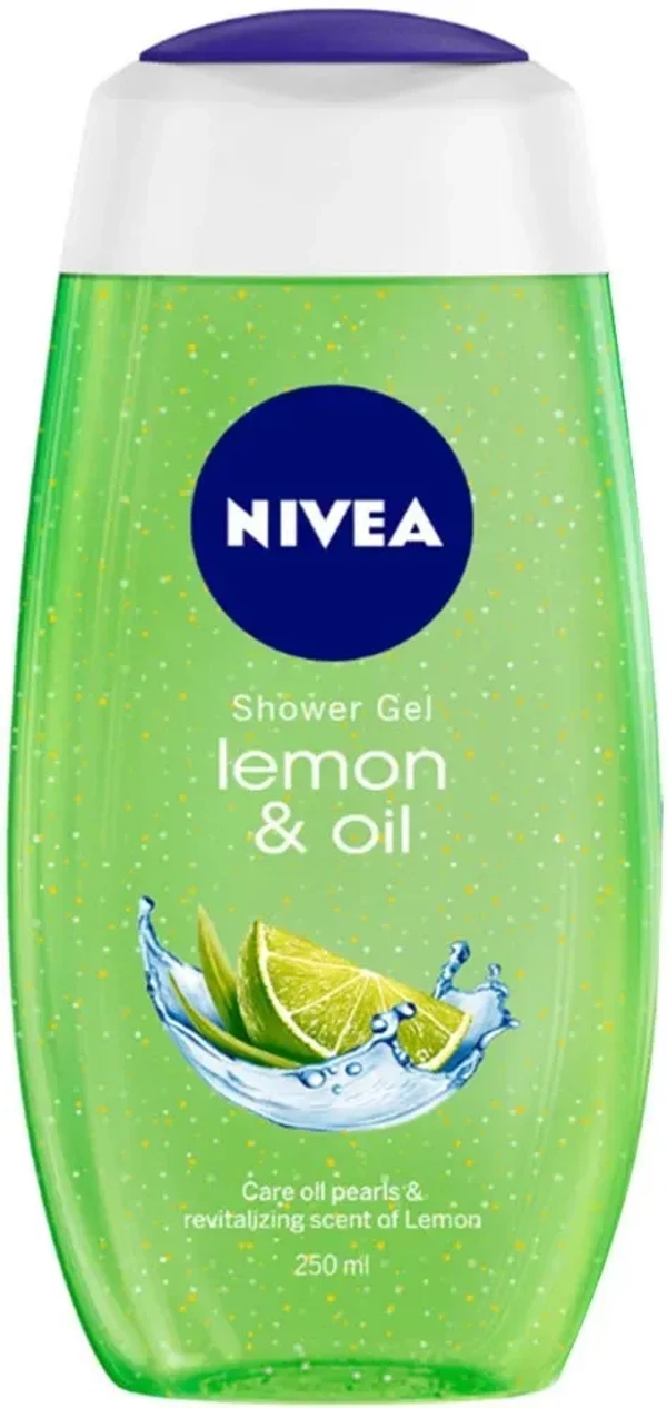 Nivea Shower Gel Lemon Oil, 250ml