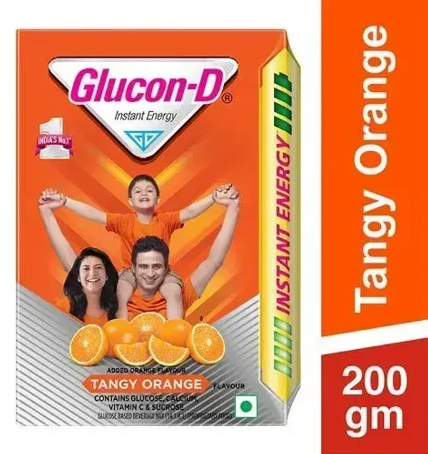 Glucon - D Instant Energy Tangy Orange 200g
