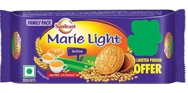 Sunfeast Marie Light Biscuits Active, 200g