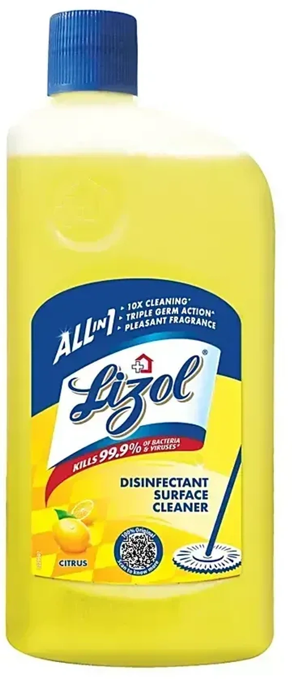 Lizol Surface Cleaner Citrus, 975ml