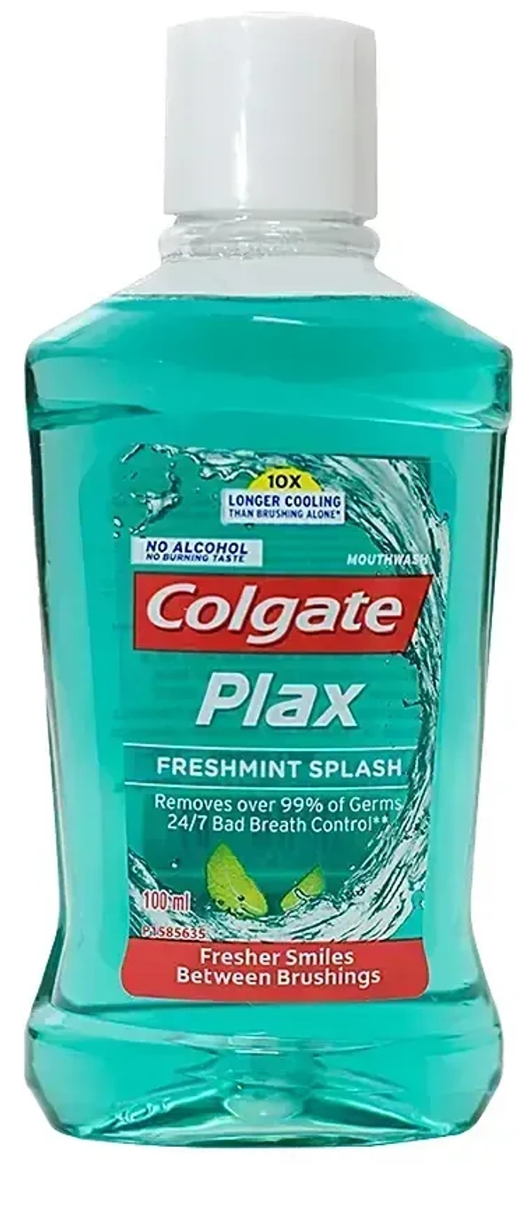 Colgate Plax Freshmint Splash Mouthwash, 100ml
