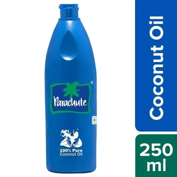 Parachute 100% Coconut Hair Oil Bottle, 250ml