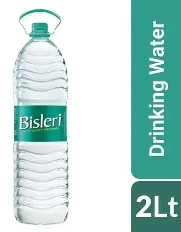 Bisleri Drinking Water With Added Minerals, 2 L