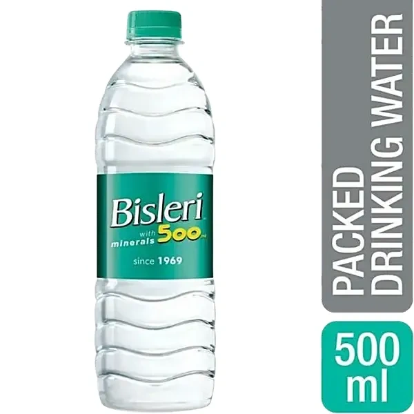 Bisleri Drinking Water With Added Minerals, 500ml
