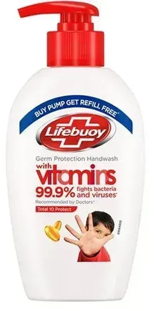 Lifebuoy Total 10 Germ Protection Handwash, 190ml
