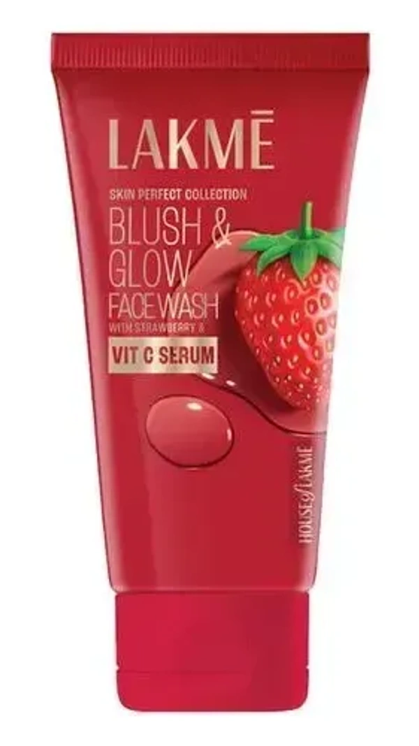 Lakme Blush / Glow Face Wash, 50g