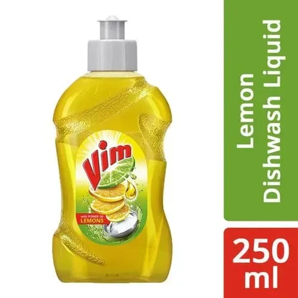 Vim Dishwash Liquid Gel - Lemon 250ml