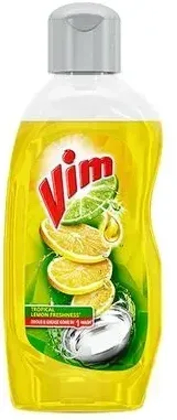 Vim Dishwashing Liquid Lemon, 250ml