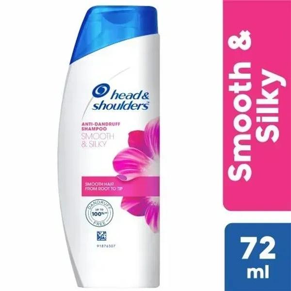 Head& Shoulder Shampoo Smooth / Silk Anti Dandruff, 72ml