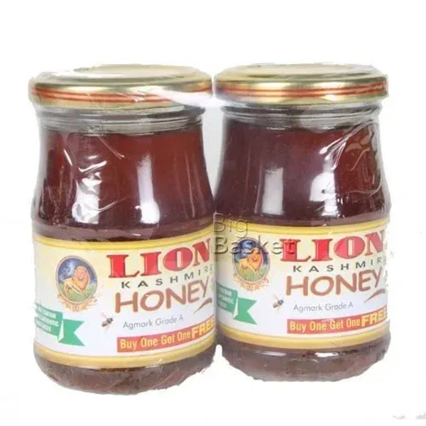 Lion Kashmir Honey Pack of 2x250ml Jar, 1 pcs