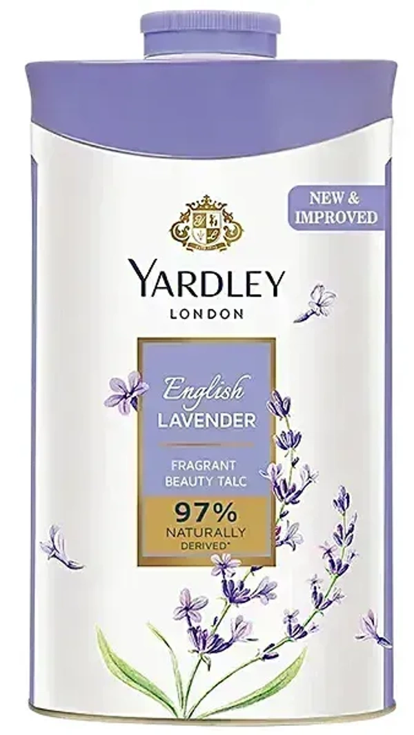 Yardley London Perfumed Talc English Lavender, 100g