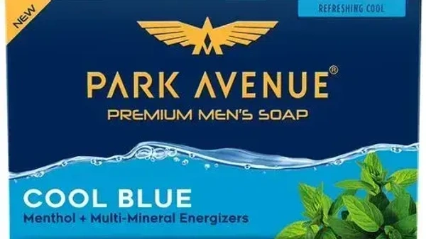 Park Avenue Bathing Soap Cool Blue Fragrant Soap, 125g