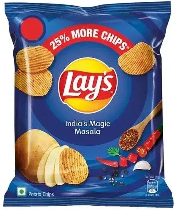 Lay's Potato Chips Joyful India's Magic Masala Packet, 27g