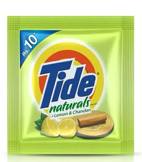 Tide Naturals Washing Detergent Powder Lemon& Chandan, 140g