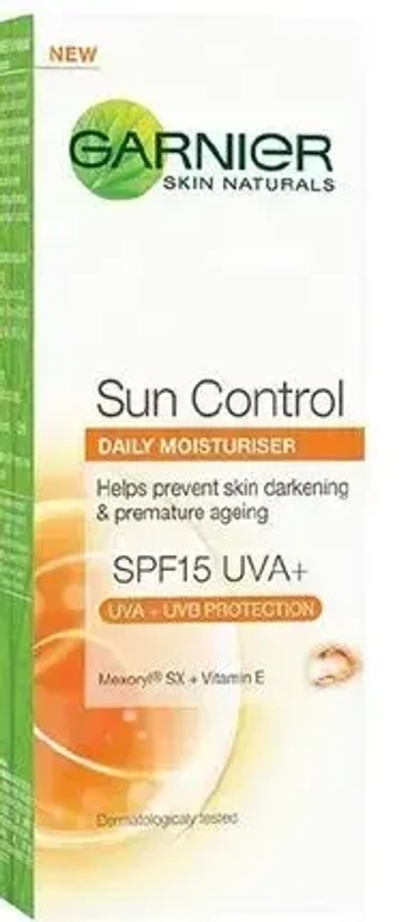 Garnier Daily Moisturiser Sun Control, 50ml
