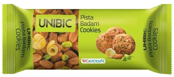 Unibic Pista Badam Cookies, 150g