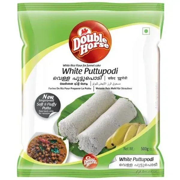Double Horse White Puttu Podi, 500g