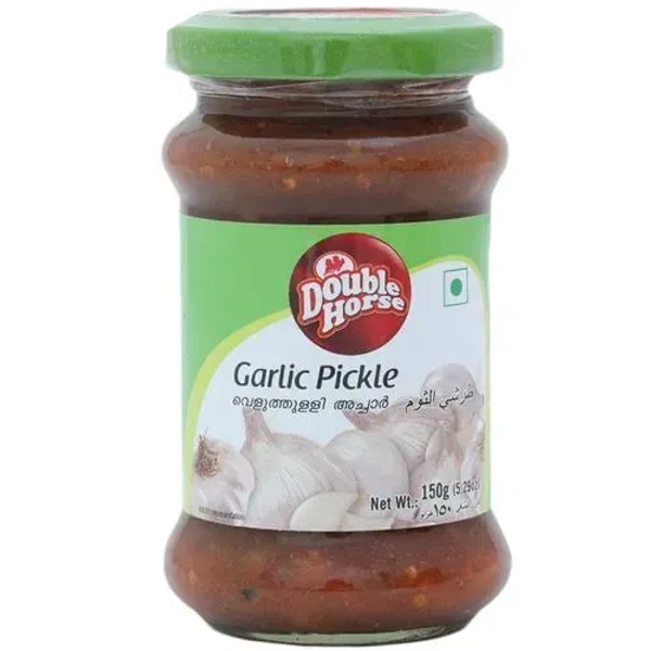 Double Horse Garlic Pickle Bottle, 150g