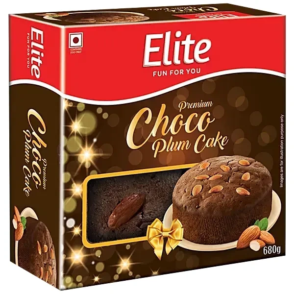Elite Choco Plum Cake - 680g