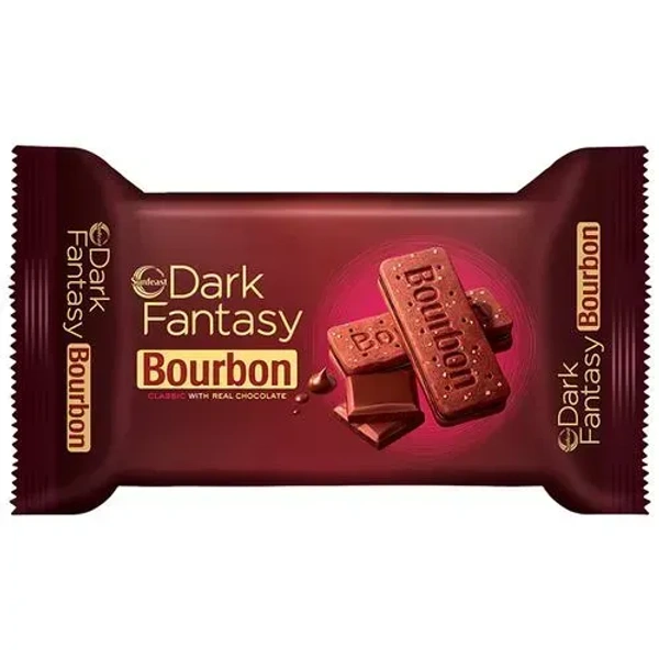 Sunfeast Dark Fantasy Bourbon Classic With Real Chocolate, 70g