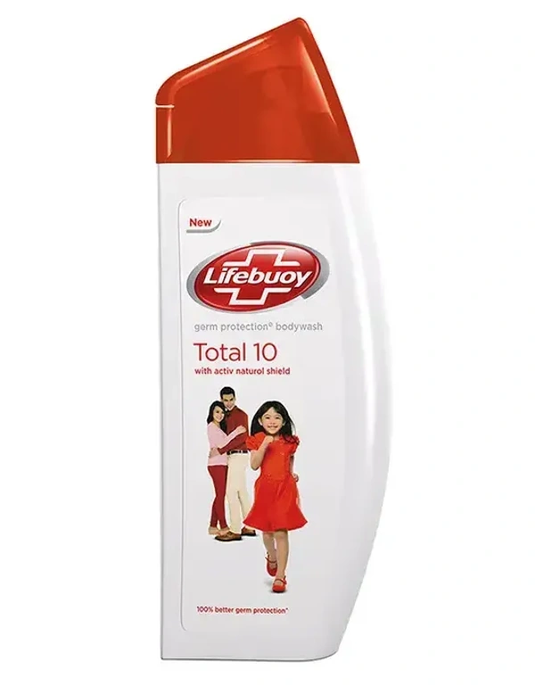 Lifebuoy Body Wash Germ Protection Total 10, 240ml