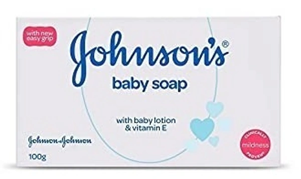 Johnson's Baby Soap With Vitamin E, 100g